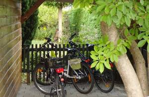 Gemeinschaftsplatz für Fahrräder