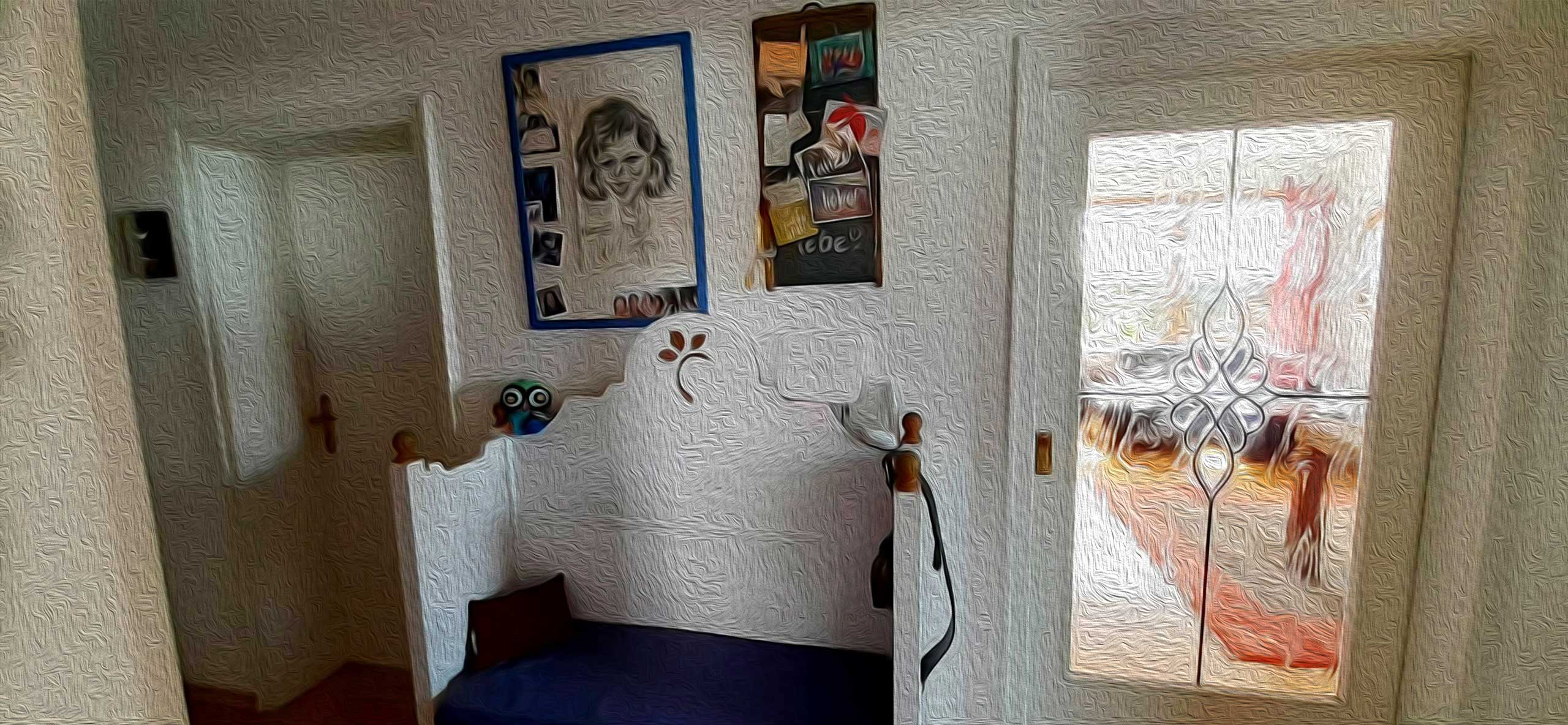 FeWo Mering Flur Designer Sitzbank